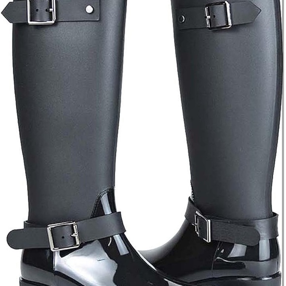 womens Wellington Boots waterproof rain boot - Picture 3 of 9